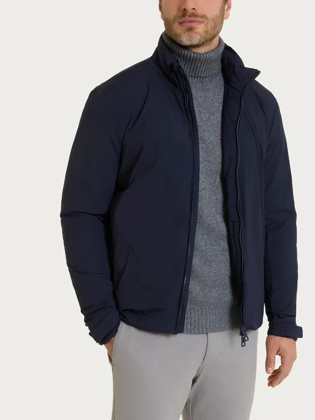 Ragno Piumerino Corto 100 g piumino uomo Navy lana