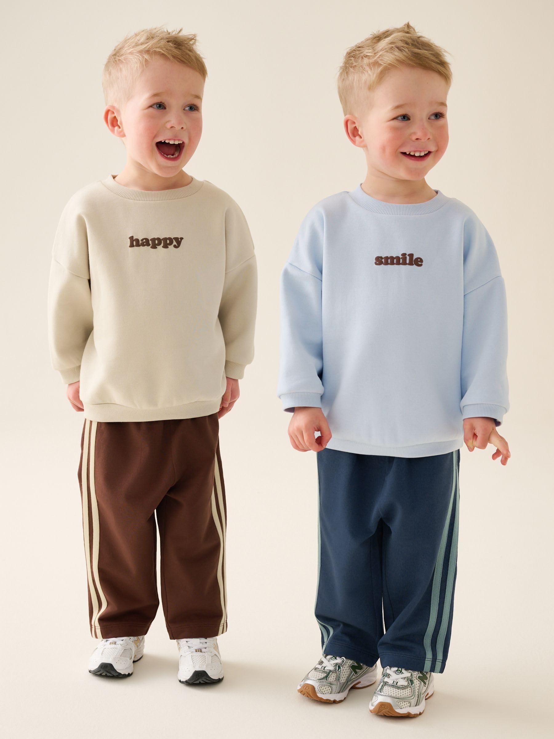 Next pantaloni jogging bambino girocollo confezione 4 pz 110-116