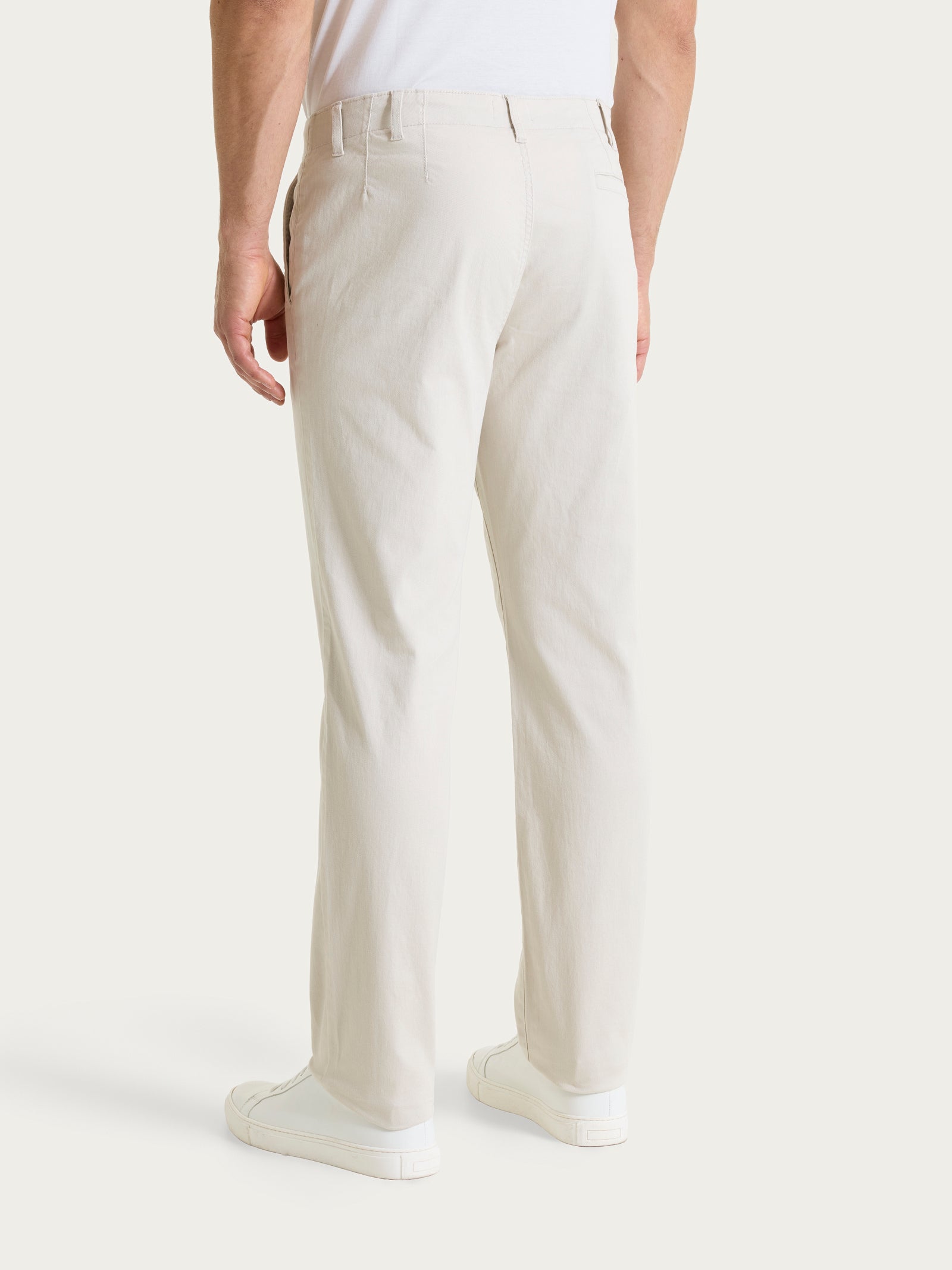 Ragno Compact pantalone chino Champignon cotone elasticizzato