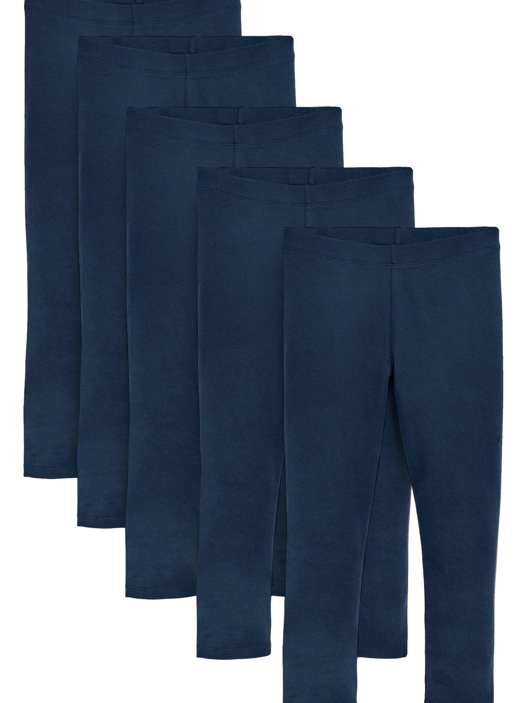 Next leggings bambina confezione da 5 cotone elasticizzato