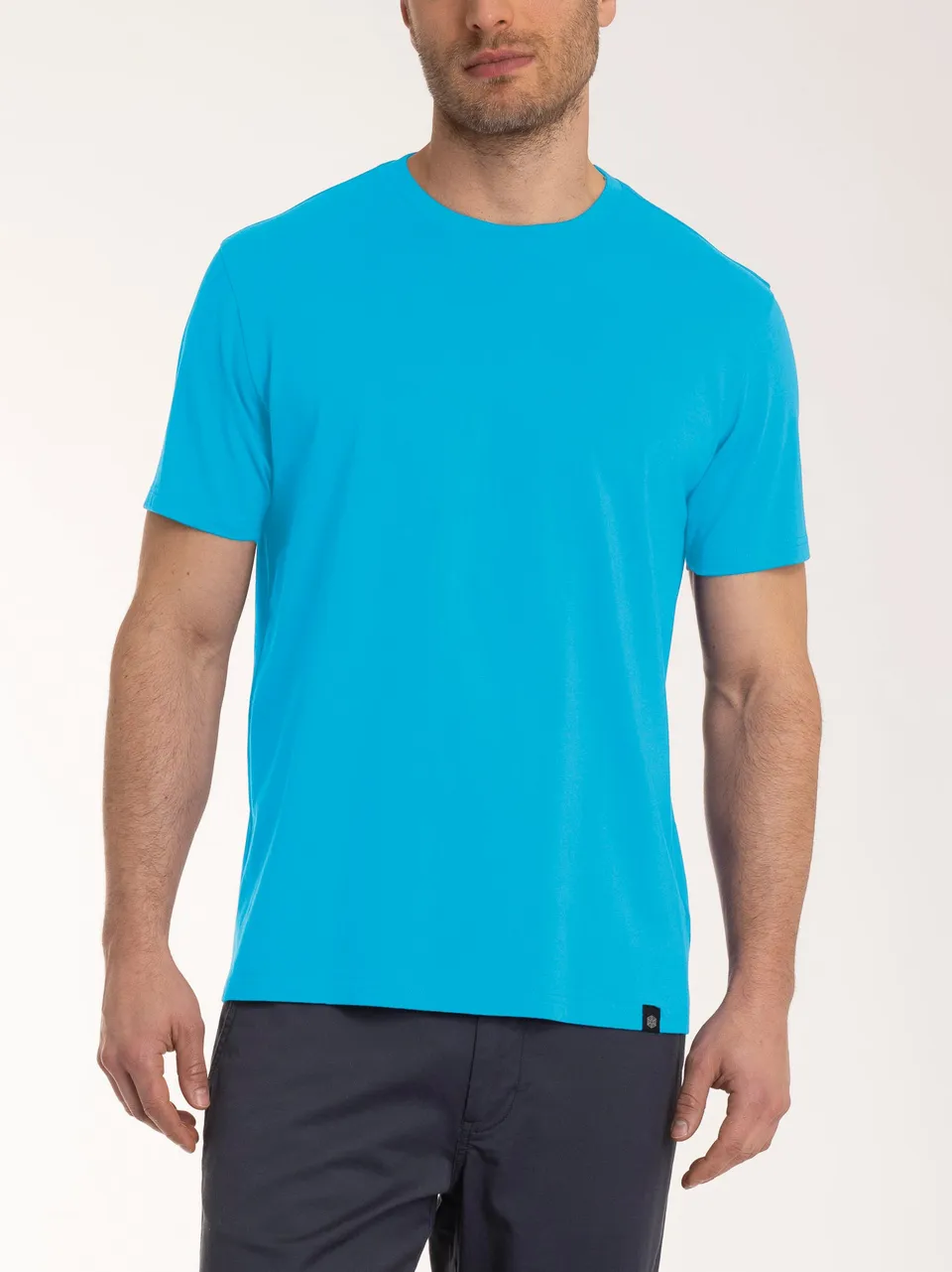 Ragno Jersey Cotone T-Shirt Girocollo Aquarius 100% Cotone