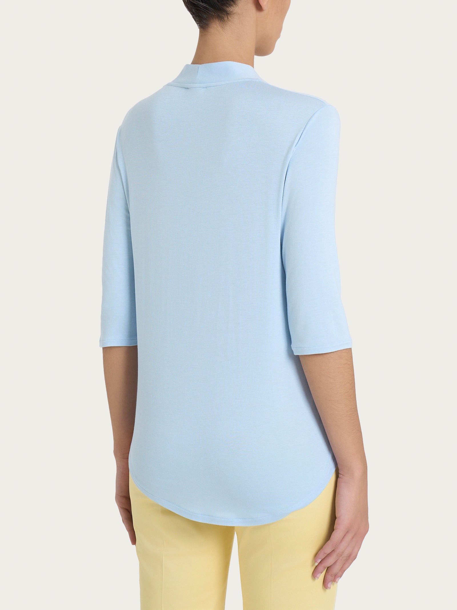 Ragno Viscosa Summer Maglietta Scollo V Skyway manica 3/4