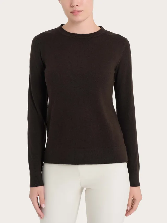 Ragno Merino Soft Maglia Girocollo Chocolate Torte Lana